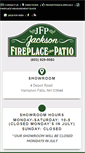 Mobile Screenshot of jacksonfireplace.com